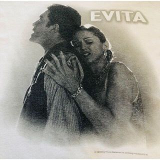 エビータ(EVITA)のエビータEvita マドンナ 映画Tシャツ メンズL(Tシャツ/カットソー(半袖/袖なし))