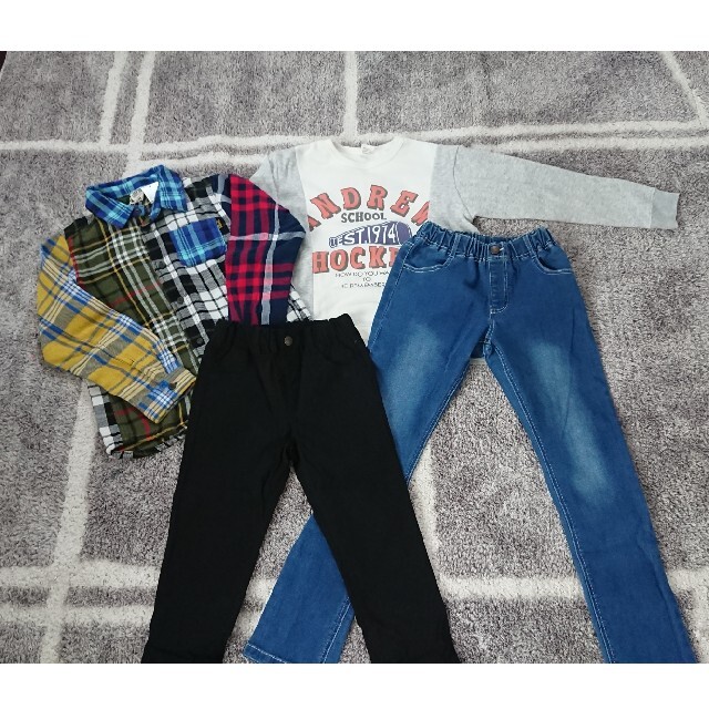 F.O.KIDS(エフオーキッズ)のエフオーキッズ ４点セット キッズ/ベビー/マタニティのキッズ服男の子用(90cm~)(Tシャツ/カットソー)の商品写真