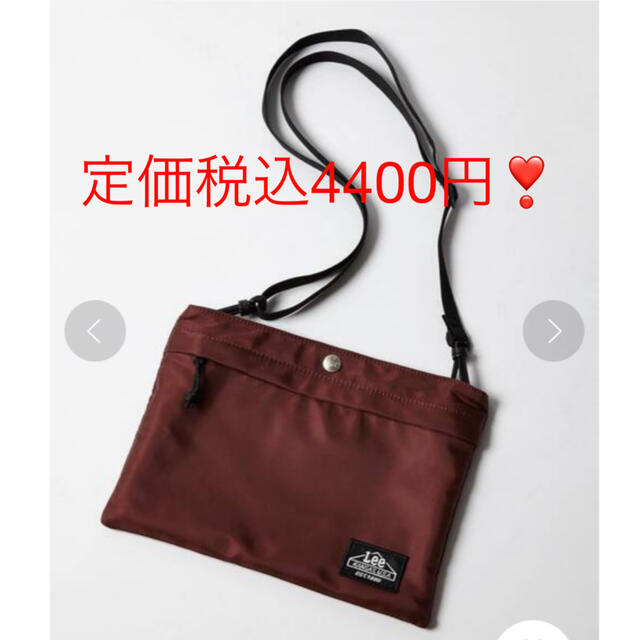Lee(リー)の✨大人気商品❣️ Lee×SMIRNASLI コラボ❣️サコッシュ ショルダー レディースのバッグ(ショルダーバッグ)の商品写真
