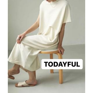 トゥデイフル(TODAYFUL)の【todayful】Asymmetry Rough Dress(ロングワンピース/マキシワンピース)