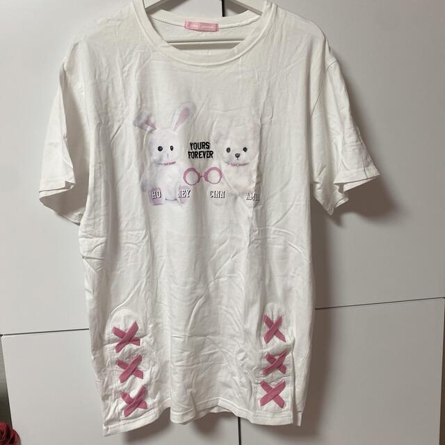 Honey Cinnamon(ハニーシナモン)のhoney cinnamon  BIGT レディースのトップス(Tシャツ(半袖/袖なし))の商品写真