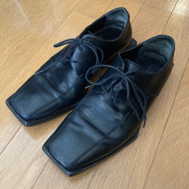 靴/シューズBALENCIAGA square derby shoes