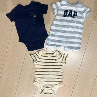 ベビーギャップ(babyGAP)のBabygap  ロンパース　3点set(ロンパース)