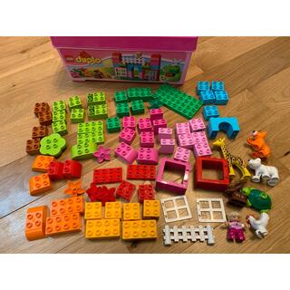 レゴ(Lego)のLEGO デュプロ　ピンクコンテナ(知育玩具)