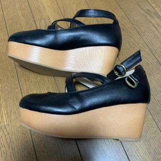 ワンアフターアナザーナイスクラップ(one after another NICE CLAUP)のロッキンホース風　NICE CLAUP 厚底パンプス 未使用(ハイヒール/パンプス)