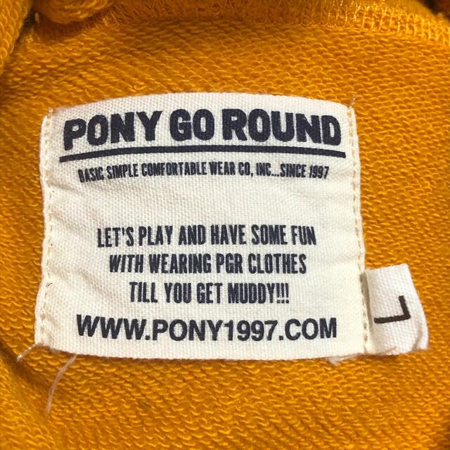 PONY GO ROUND(ポニーゴーラウンド)のワンピース  パーカー  フード付きトレーナー キッズ/ベビー/マタニティのキッズ服女の子用(90cm~)(ワンピース)の商品写真