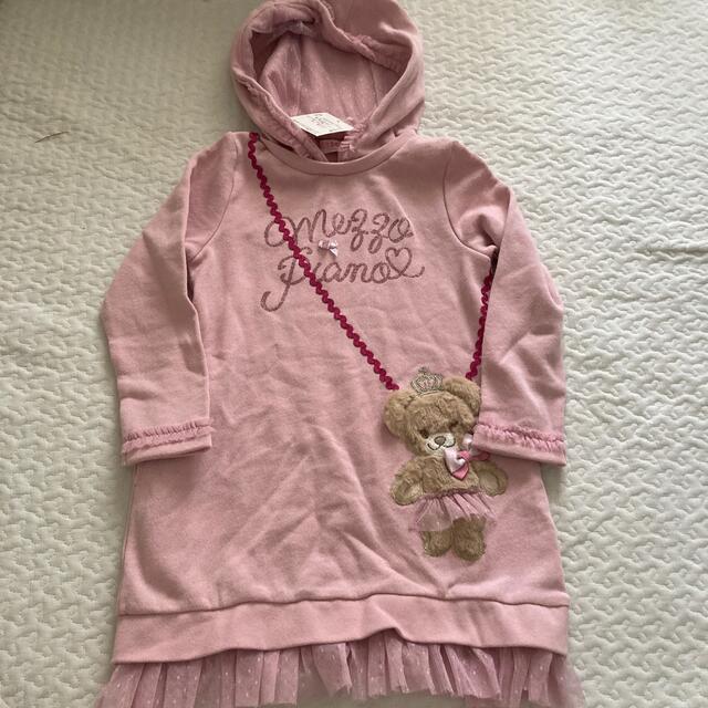 mezzo piano(メゾピアノ)のメゾピアノ　ワンピース　110 キッズ/ベビー/マタニティのキッズ服女の子用(90cm~)(ワンピース)の商品写真