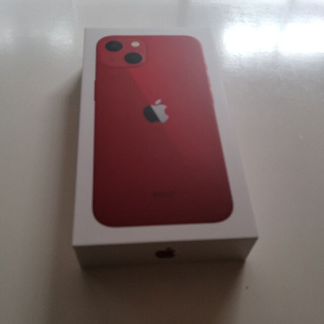 ➀　NEW アップル iPhone13 128GB (PRODUCT)RED