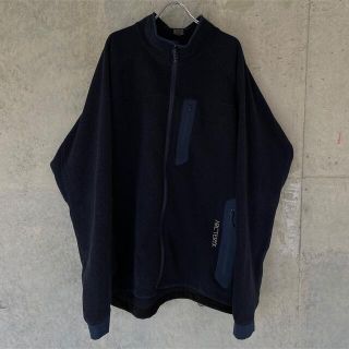 アークテリクス(ARC'TERYX)のARC'TERYX フリースジャケット　XXL ネイビー　VEILANCE(マウンテンパーカー)