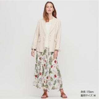 ユニクロ(UNIQLO)のイネス　ユニクロコラボ　プリーツスカート(ロングスカート)