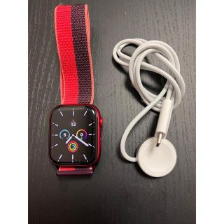 アップルウォッチ(Apple Watch)の【値下げ】 新品同様 Apple watch Series 7 GPS 45mm(腕時計(デジタル))