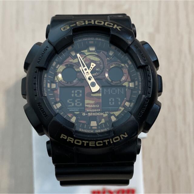 CASIO G-SHOCK CAMO ana-digi 腕時計