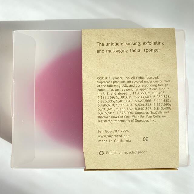 スティミュライト　スパセル　ハニカム　ピンク コスメ/美容のスキンケア/基礎化粧品(洗顔ネット/泡立て小物)の商品写真