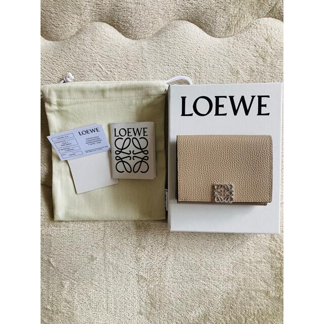 LOEWE  アナグラム　トライフォールド　ウォレット