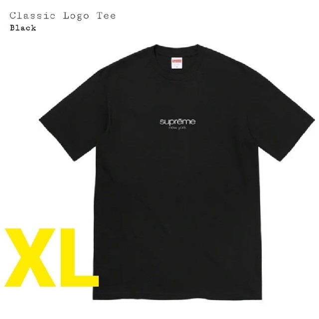 シュプリーム クラシック ロゴ Tシャツ ブラックXL supreme