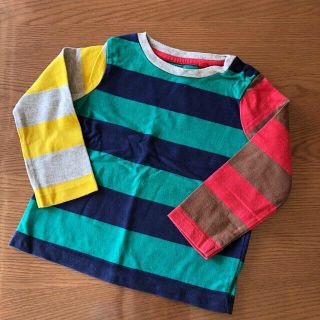 ボーデン(Boden)のBaby Boden  ミニボーデン　ロンT  トップス　ボーダー　80 90(Ｔシャツ)