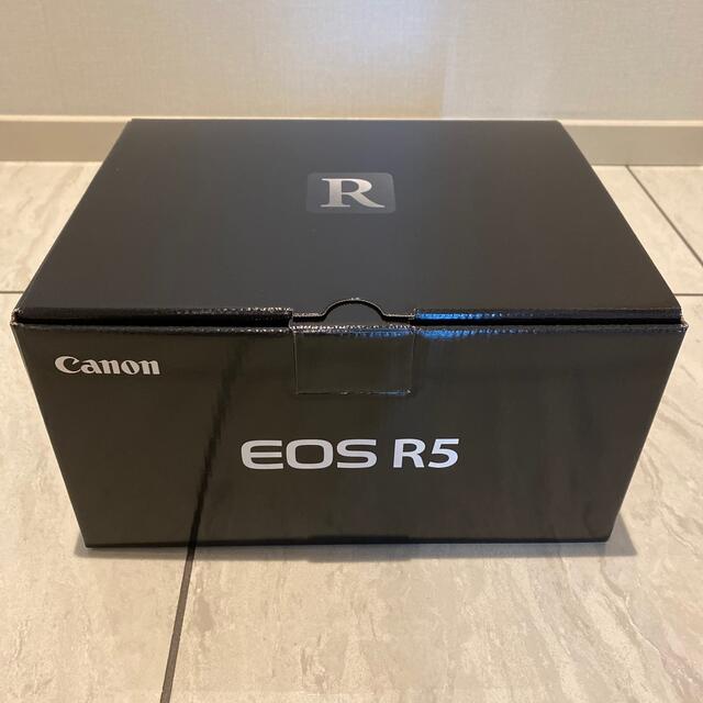 Canon - 【新品・未開封】Canon EOS R5ボディ　1年保証付き