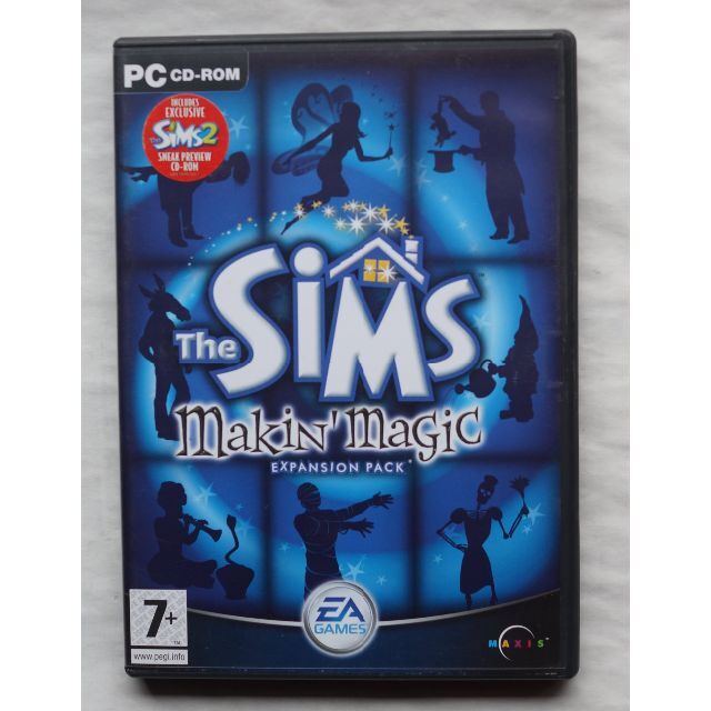 THE SIMS MAKING MAGIC EXP PACK ( #2173 ) エンタメ/ホビーのゲームソフト/ゲーム機本体(PCゲームソフト)の商品写真