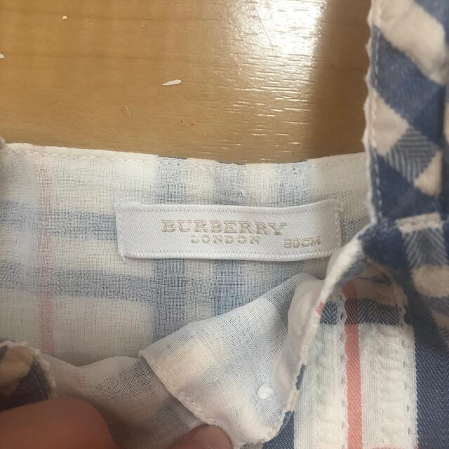 BURBERRY(バーバリー)のバーバリー　ワンピース　80cm キッズ/ベビー/マタニティのベビー服(~85cm)(ワンピース)の商品写真