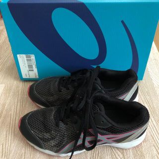 アシックス(asics)のアシックスレーザービーム　BK 23.5(スニーカー)