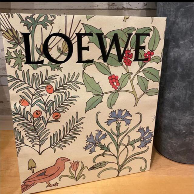 LOEWE   SALE️LOEWE マフラー グレー 今期クリスマス 中古の通販 by