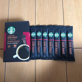 スターバックスコーヒー(Starbucks Coffee)のスターバックス　プレミアム　ソリュブルダークロースト(コーヒー)