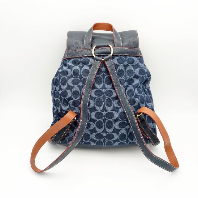 在庫一掃】 美品 COACH コーチ リュックサック ビリー シグネチャー