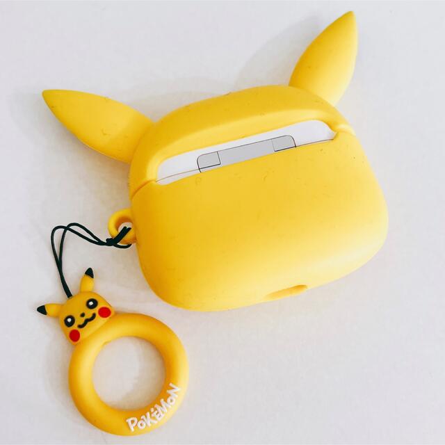 ポケモン(ポケモン)の美品　ポケモン　ピカチュウ　AirPodsケース　AirPodspro ケース スマホ/家電/カメラのスマホアクセサリー(モバイルケース/カバー)の商品写真