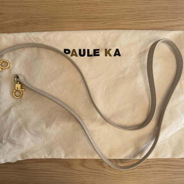 PAULE KA ミニバッグ　ショルダーストラップ付き