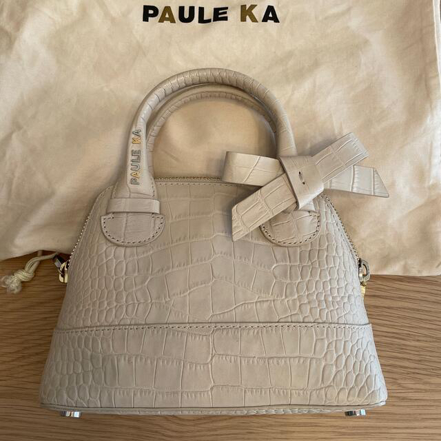 PAULE KA(ポールカ)のPAULE KA ミニバッグ　ショルダーストラップ付き レディースのバッグ(ハンドバッグ)の商品写真
