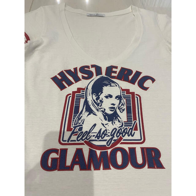 HYSTERIC GLAMOUR(ヒステリックグラマー)の値下げ‼️ヒステリックグラマー  ミニワンピース　白 レディースのワンピース(ミニワンピース)の商品写真