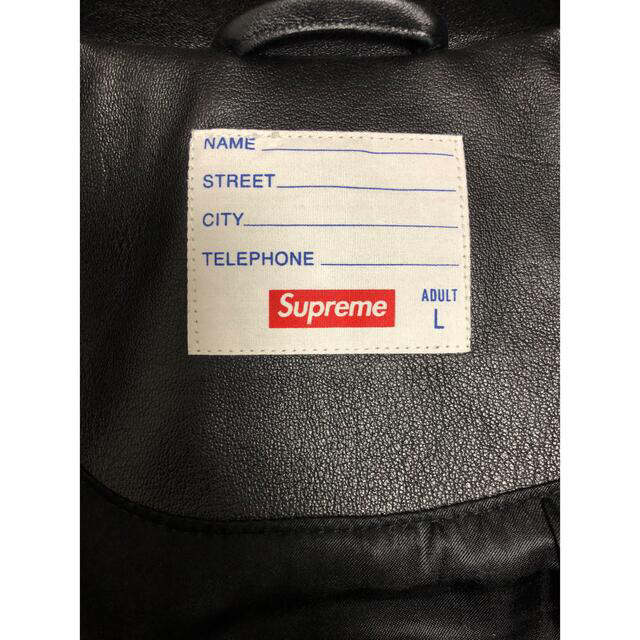 Supreme Studded Arc Logo Leather Jacket レザージャケット Supreme Studded Arc Logo Leather Jacket レザージャケット