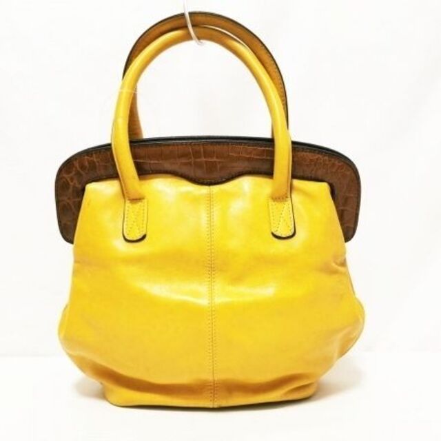 Bally - BALLY (バリー ) イエロー レザー ハンドバッグの通販 by