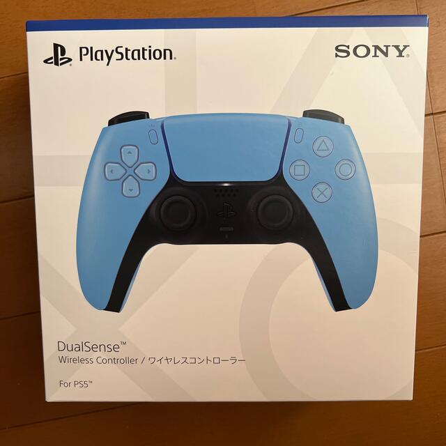 ps5PS5 DualSense ワイヤレスコントローラー　スターライトブルー