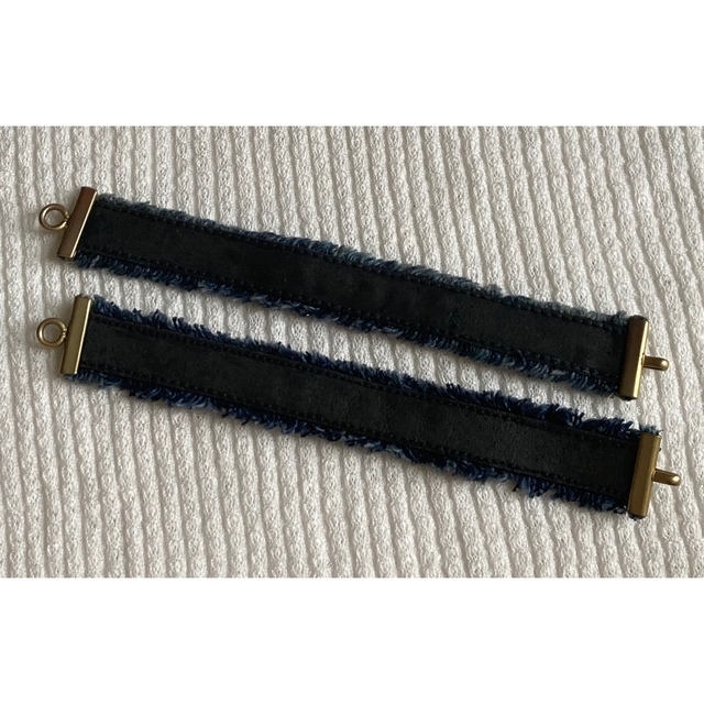 CHANEL - シャネル❤デニム ブレスレット 2個セットの通販 by CHANEL - シャネル❤デニム ブレスレット 2個セットの通販 by