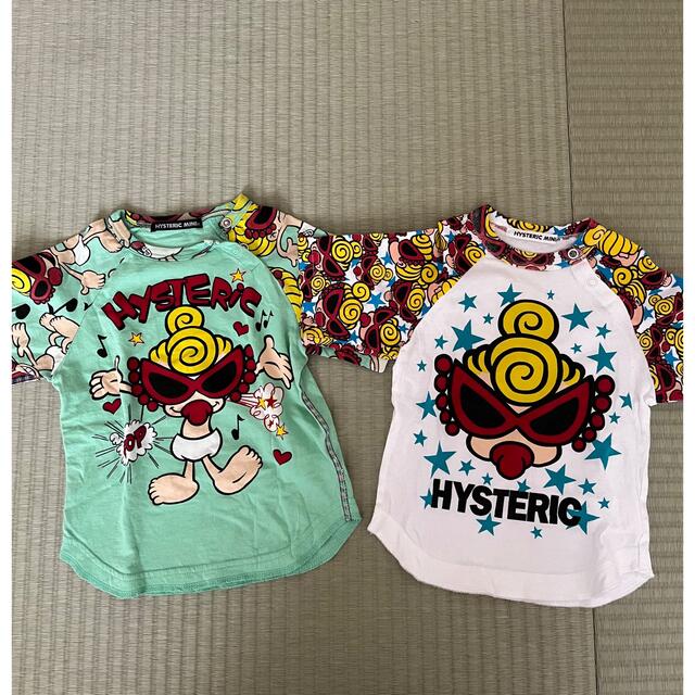 HYSTERIC MINI(ヒステリックミニ)のヒステリックミニ　Tシャツ　2枚セット キッズ/ベビー/マタニティのキッズ服男の子用(90cm~)(Tシャツ/カットソー)の商品写真