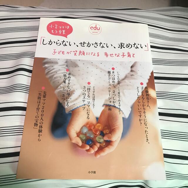 小学館(ショウガクカン)のしからない、せかさない、求めない子どもが笑顔になる幸せな子育て 小言ママはもう卒 エンタメ/ホビーの雑誌(結婚/出産/子育て)の商品写真