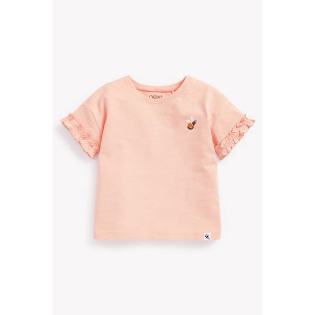 NEXT(ネクスト)のNEXT Bee T-Shirts 5 Pack【1.5-2 YRS】 キッズ/ベビー/マタニティのキッズ服女の子用(90cm~)(Tシャツ/カットソー)の商品写真