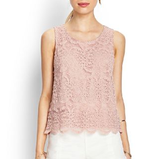 フォーエバートゥエンティーワン(FOREVER 21)のForever21★レースタンクトップ(タンクトップ)