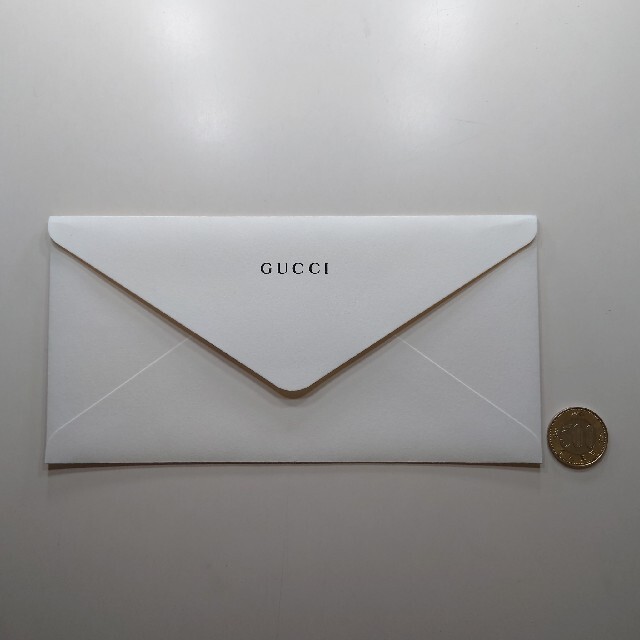 Gucci(グッチ)のGUCCI 封筒 ハンドメイドの文具/ステーショナリー(カード/レター/ラッピング)の商品写真