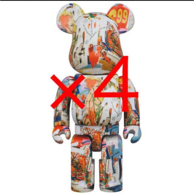 2022年のクリスマスの特別な衣装 MEDICOM TOY - 4セットbe@rbrick andywarhol × basquiat400% フィギュア