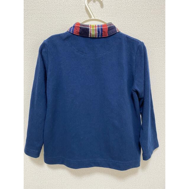 familiar(ファミリア)のfamiliar チェック柄　2wayトップス キッズ/ベビー/マタニティのキッズ服男の子用(90cm~)(Tシャツ/カットソー)の商品写真