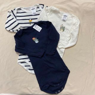 プチバトー(PETIT BATEAU)のロンパース　70cm PETIT BATEAU(ロンパース)