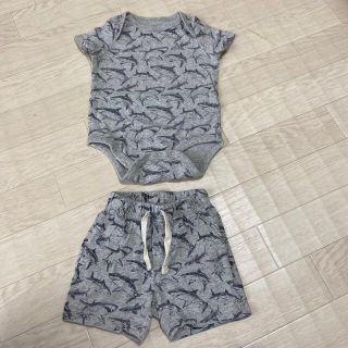 ギャップキッズ(GAP Kids)のGAP ロンパース上下セット　70サイズ(ロンパース)