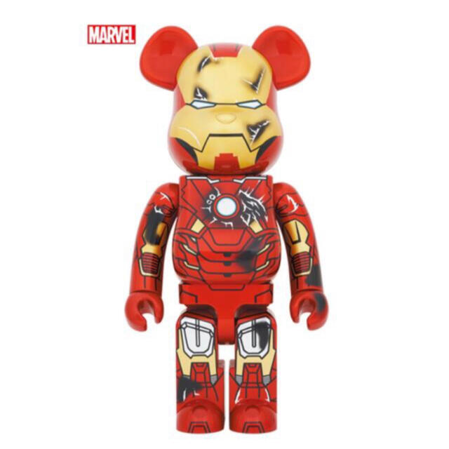 BE@RBRICK IRON MAN MARK VII DAMAGE Ver.