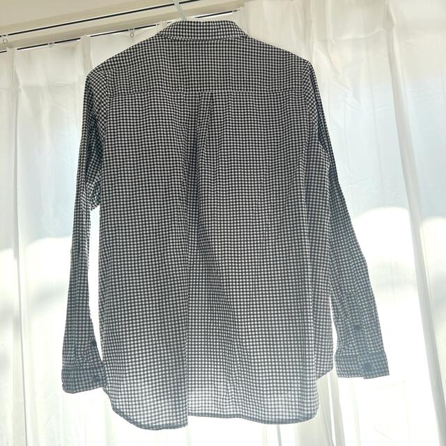 LEPSIM(レプシィム)のLEPSIM ギンガムチェックシャツ　黒 レディースのトップス(シャツ/ブラウス(長袖/七分))の商品写真