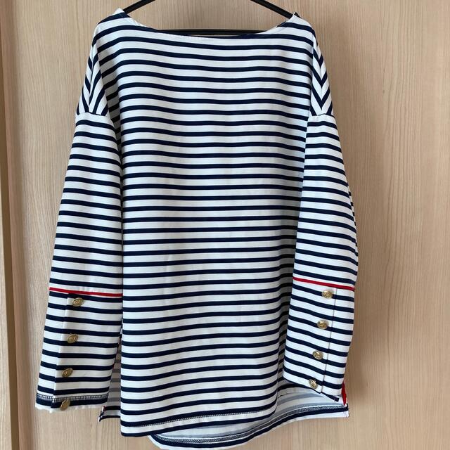 ZARA(ザラ)のZARA ボーダー　トップス レディースのトップス(カットソー(長袖/七分))の商品写真