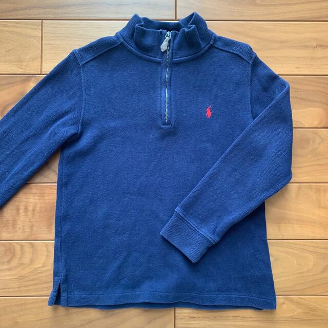 Ralph Lauren(ラルフローレン)のラルフローレン Ralph Lauren ジップセーター 130 キッズ/ベビー/マタニティのキッズ服男の子用(90cm~)(ニット)の商品写真