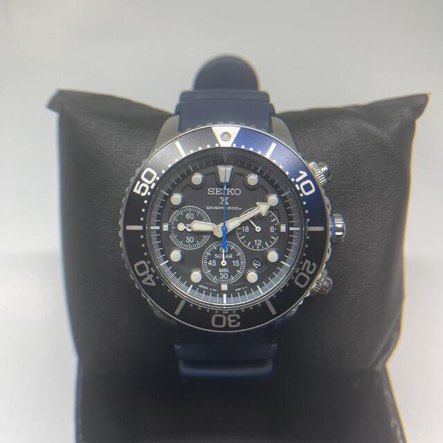 SEIKO ダイバーズウォッチ クロノグラフ タフソーラー セイコー クォーツ 腕時計(アナログ)