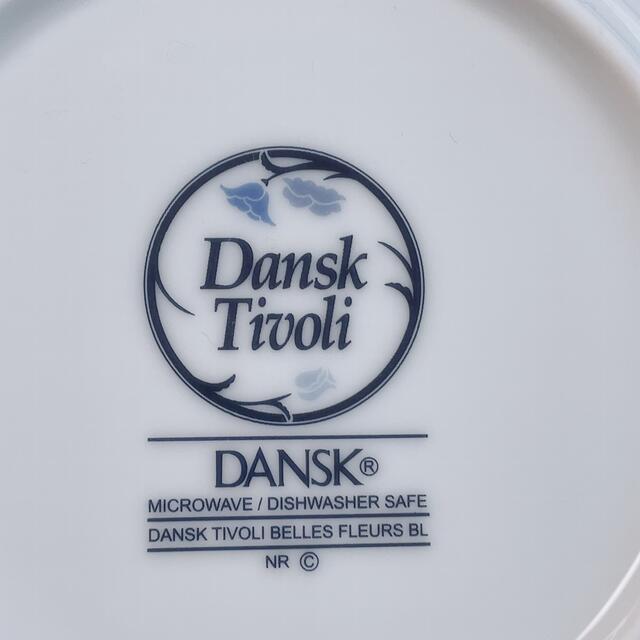 DANSK(ダンスク)のDANSK Tivoliダンスク チボリ　ティーカップ&ソーサー、プレートセット インテリア/住まい/日用品のキッチン/食器(食器)の商品写真